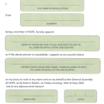 Proxy Voting Form