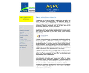 HOPE Newsletter December 2020