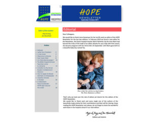 HOPE Newsletter September – October 2019